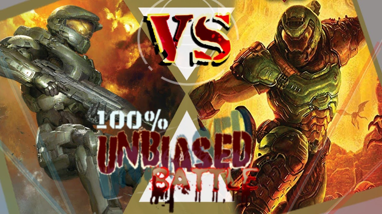 Master Chief vs Doom Slayer  |100% UNBIASED BATTLE|