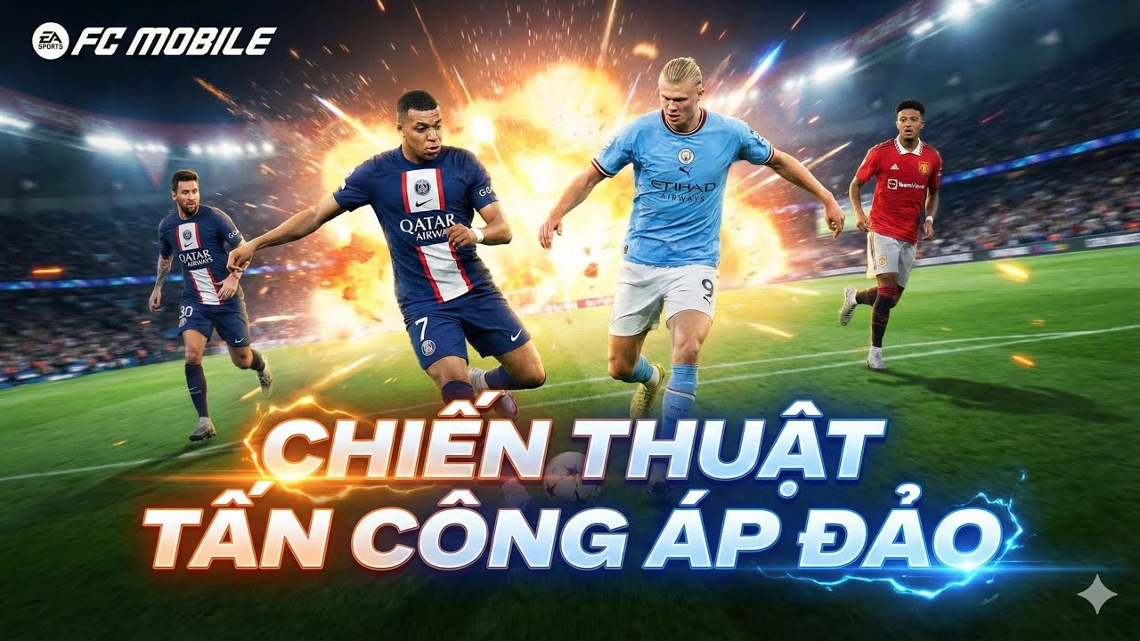 Lên cho anh em mới chiến thuật tấn công áp đảo. @EASFCMOBILE @EASFCMobileVN  #fcmobile #easportsfc 