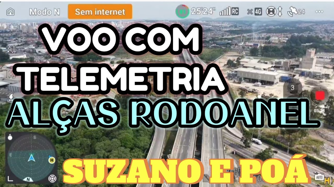 ALÇAS DE ACESSO RODOANEL COM TELEMETRIA NA INTEGRA !!