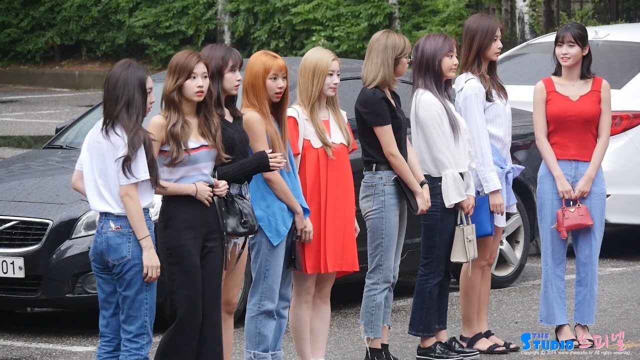 180629 트와이스 TWICE 출근길 직캠 @ 뮤직뱅크 상반기 결산 by Spinel