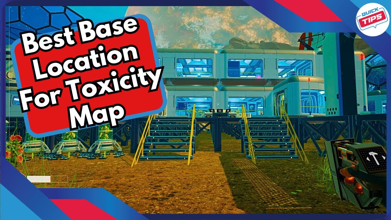 Best Base Location For Toxicity Map in Planet Crafter