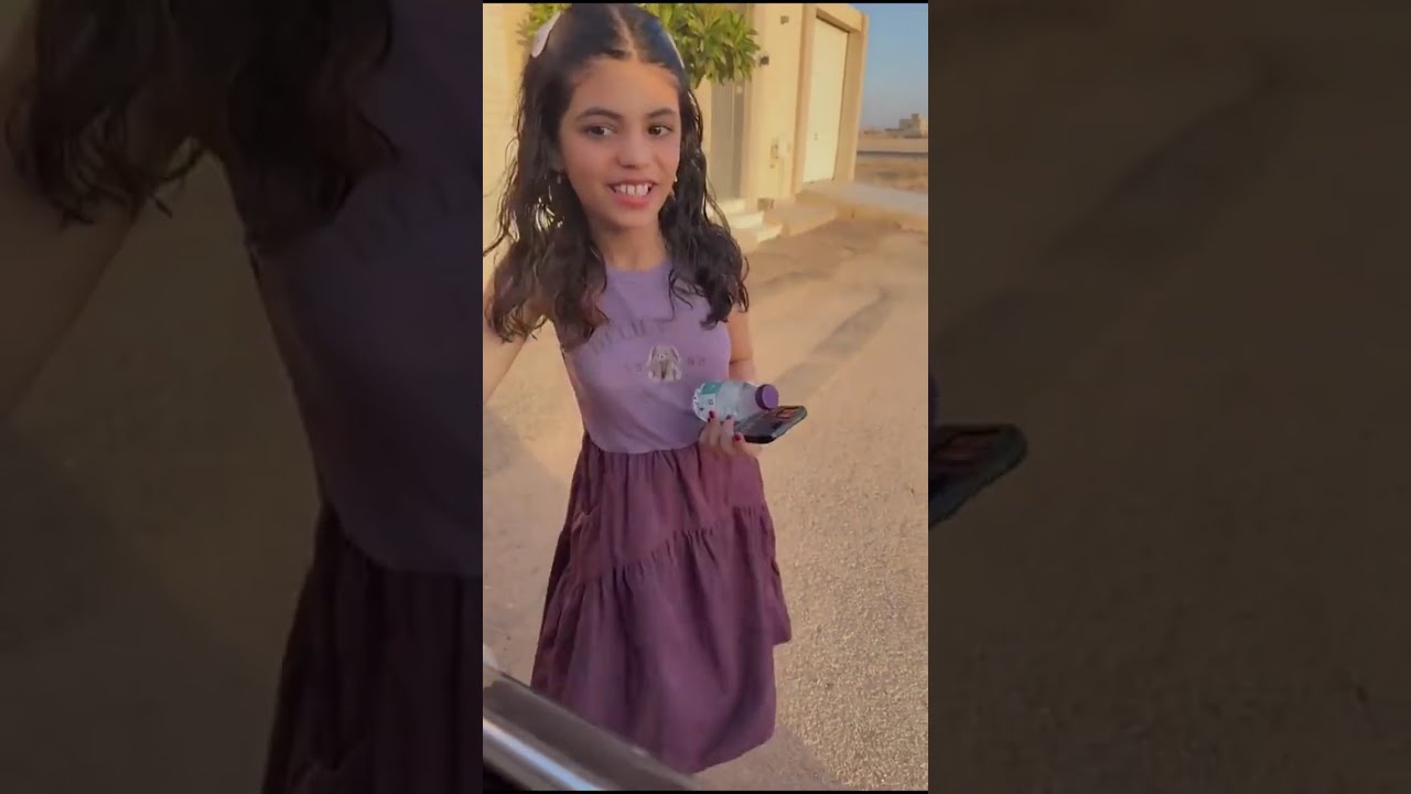 امونه عبدالله و فقرة سوالف السيارة😍
