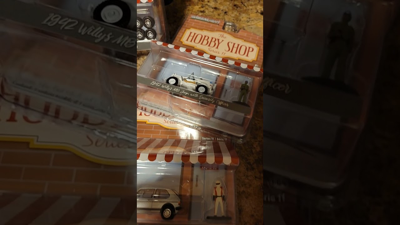 The Hobby Shop series 11 from Greenlight!