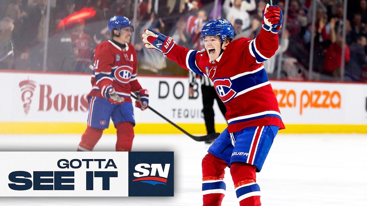 GOTTA SEE IT: Cole Caufield Becomes Canadiens' Seventh 50-Goal Scorer