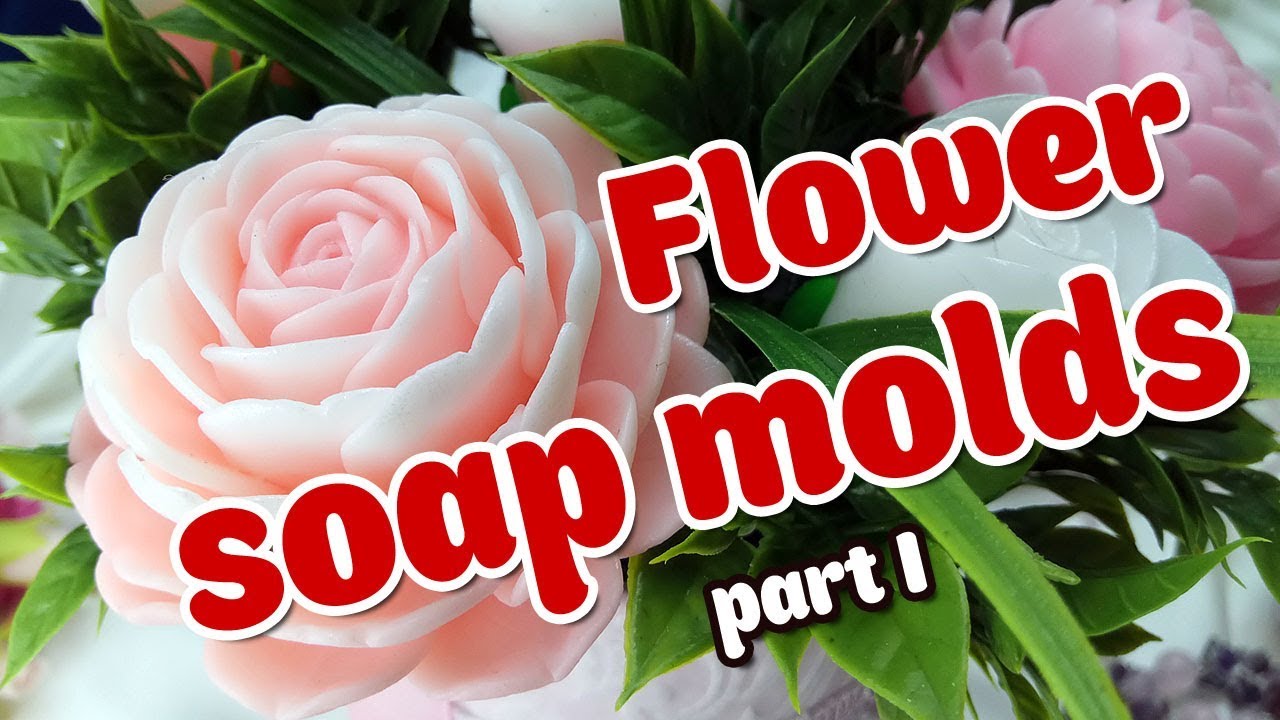 How to make soap flower with Soap Fantasy Molds - DIY part 1