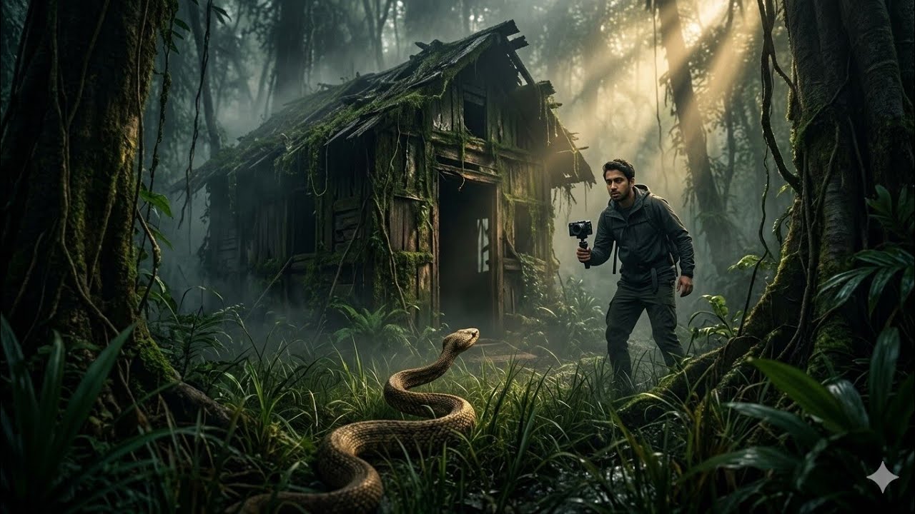 🌿🐍 Jungle Mein Akela | Purani Jhonpadi + Snakes Island Ka Risk 🔪🐟 | سانپوں کا خطرہ