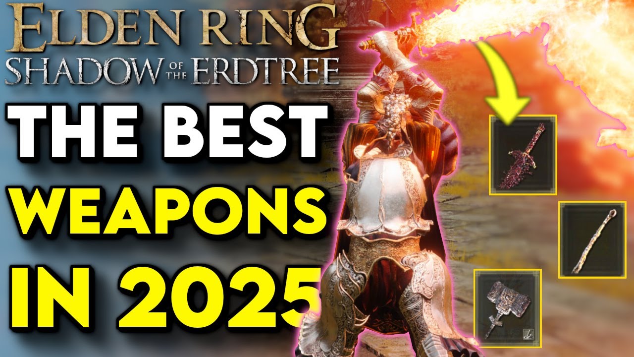 Elden Ring BEST Weapons You Need To Get In 2025! -  (Elden Ring Tips & Tricks)