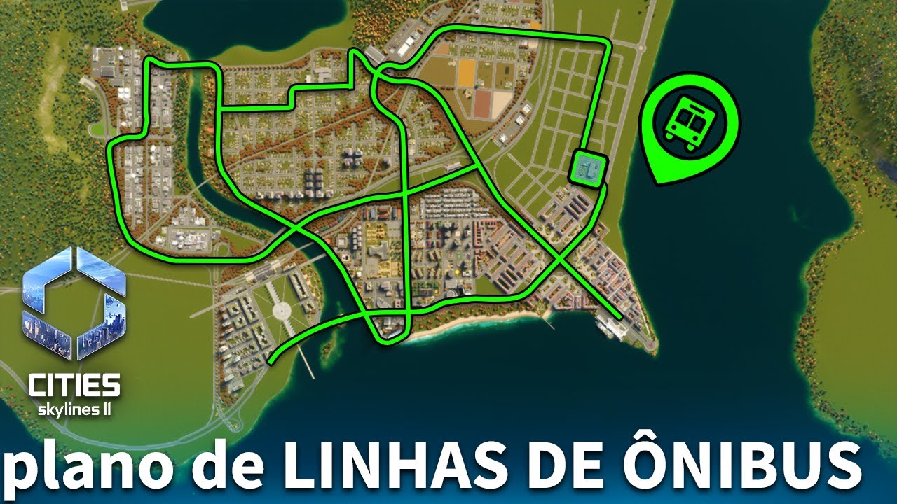 #29 | PLANEJAMENTO DE LINHAS DA CIDADE [Cities: Skylines 2]