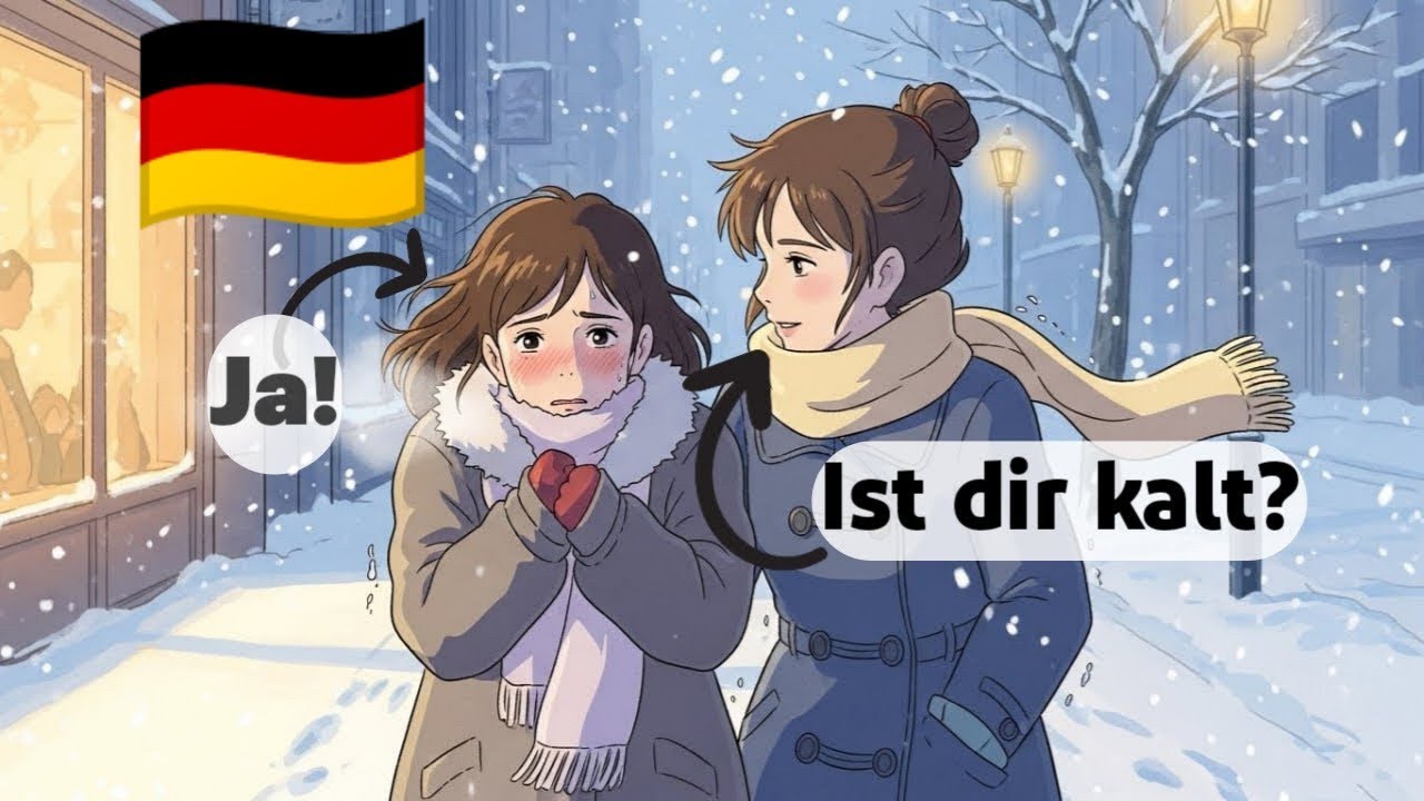 10 Mini Dialoge auf Deutsch | Hörverstehen A2