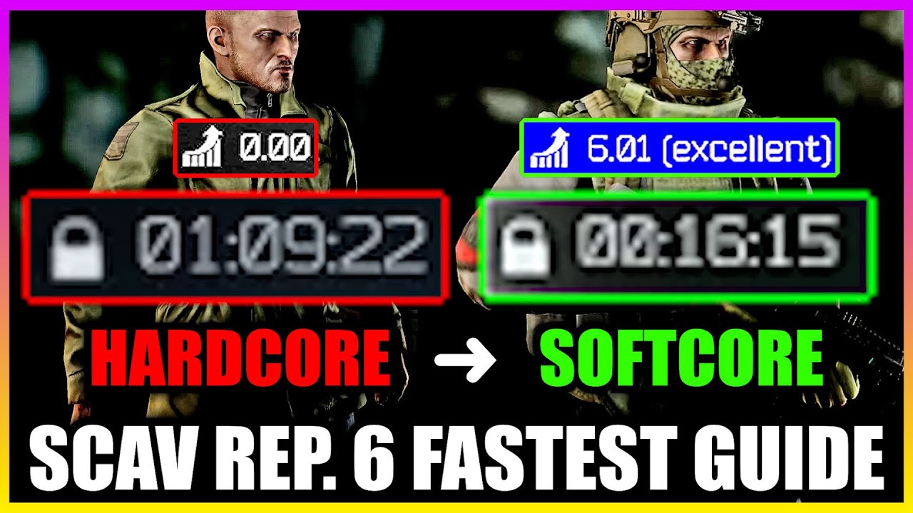 Hardcore Wipe How to do Fastest SCAV Karma Fence Rep. Grind