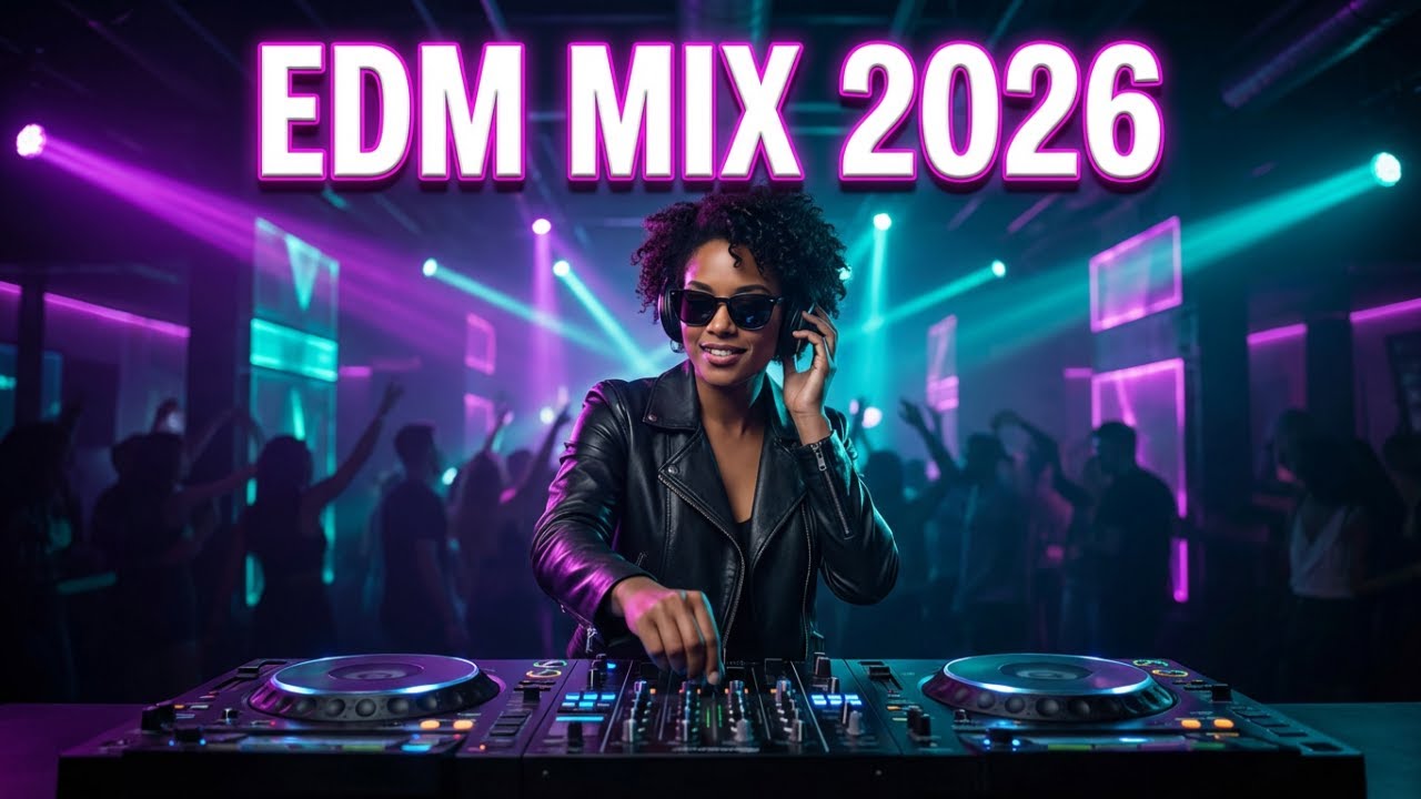 🎶 EDM Night Party 2026 – Electro Storm & Popular Remixes