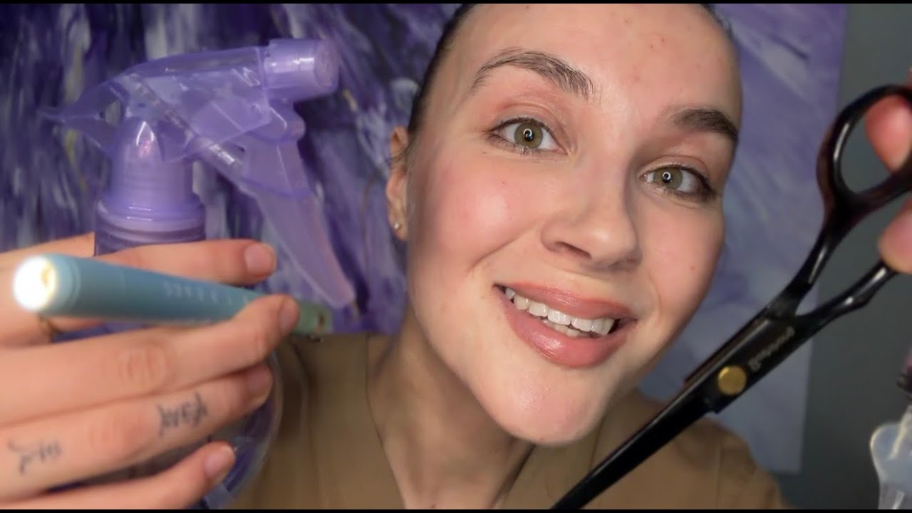 ASMR Haircut & Remineralizing Procedure for Newly Made Mom 🤱🏼 | Soft Spoken RP