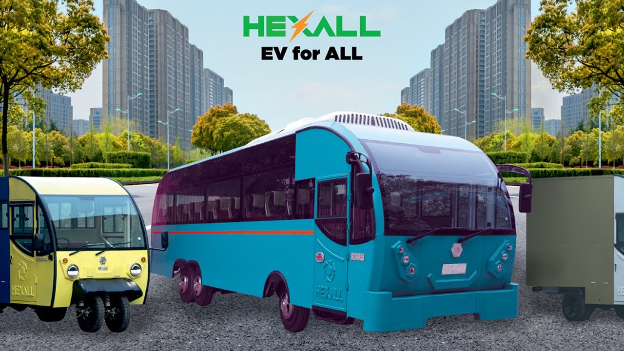 Electric Bus Hexall Motors - 41 Seater Electric Bus FULLY LOADED WITH FEATURES