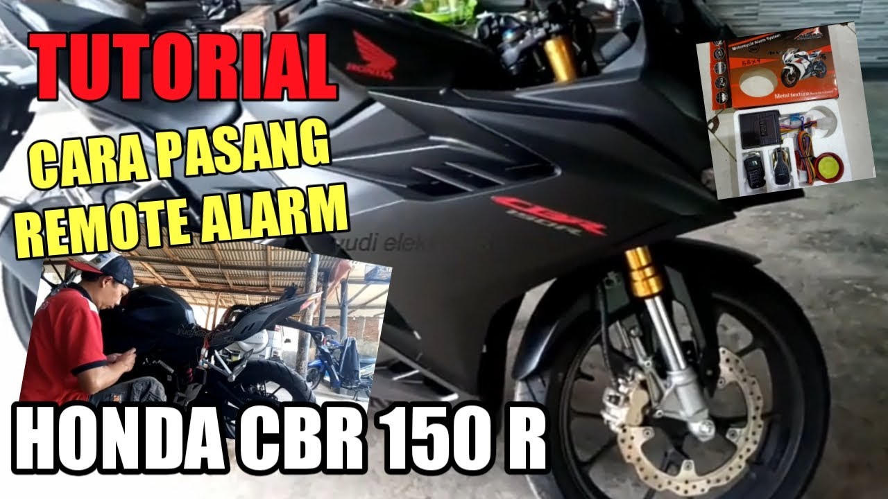 CARA MEMASANG REMOTE ALARM MOTOR CBR 150