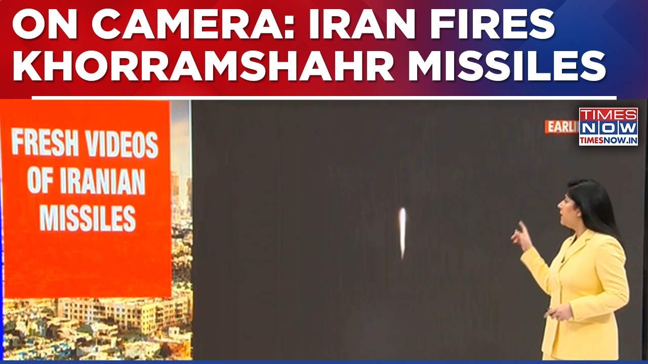 Iran Fires 'Monster' Khorramshahr Missile With 2-Ton Warhead To Pound US Bases In Gulf, Watch!