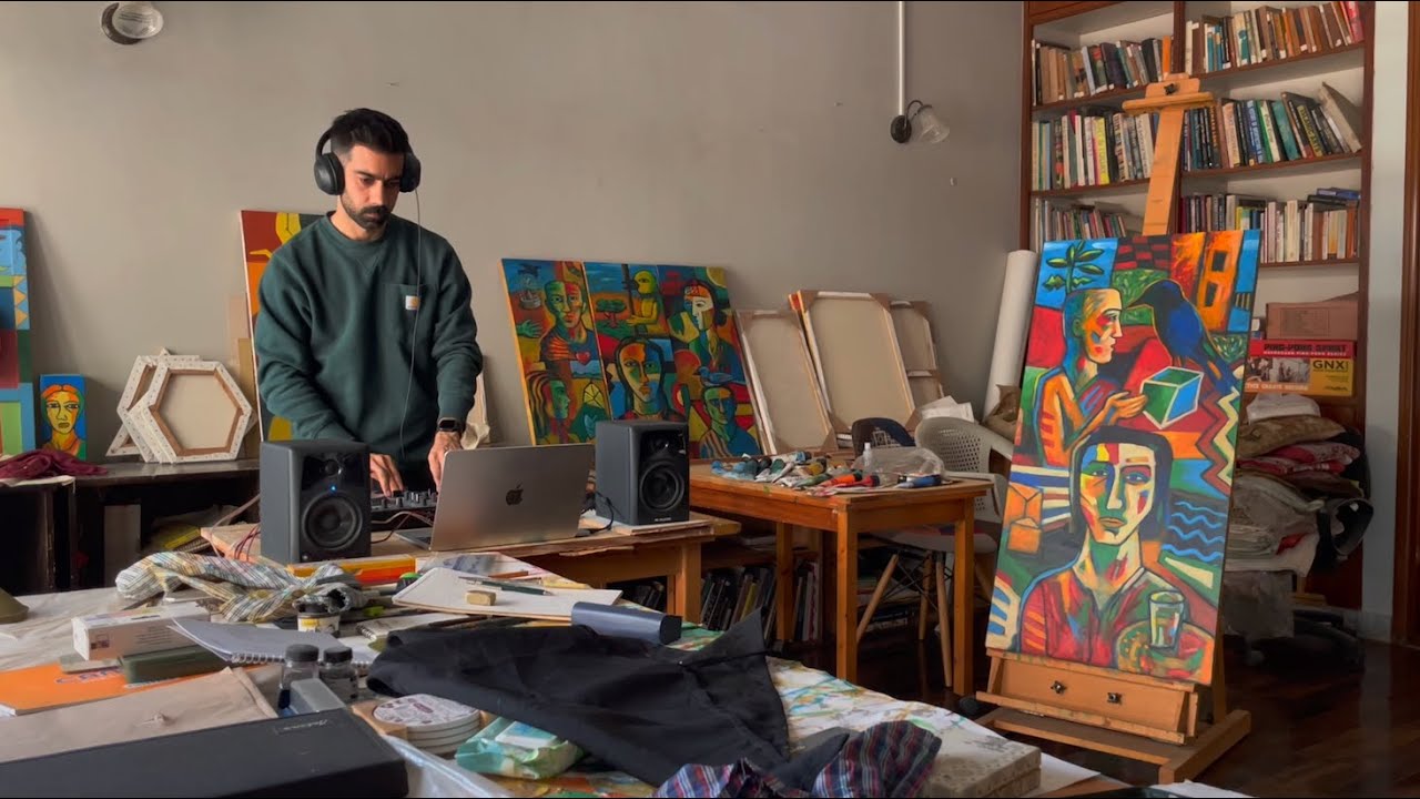 Just Moez | Art Studio Darker, Emotional Afro House Set | (Marten Lou, Badbwoy, Maz, Ajna, Kasango)