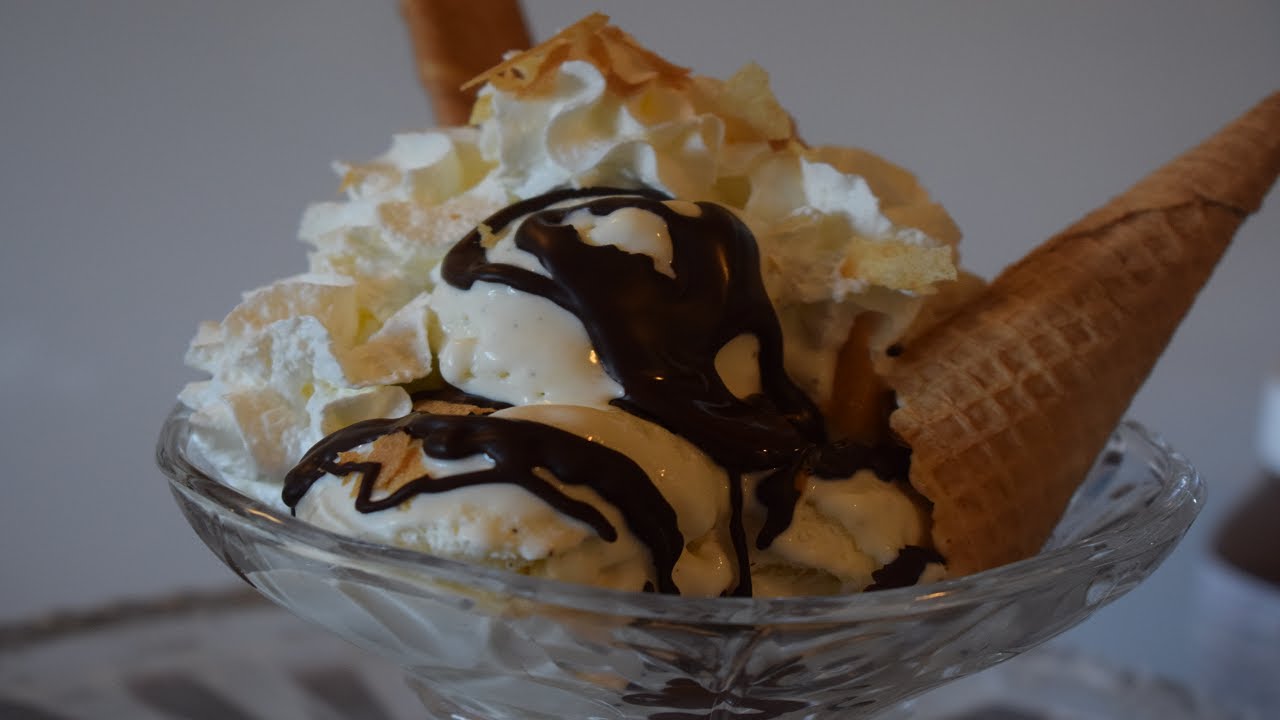 GLACE A LA VANILLE sans sorbetière DEUX ingrédients