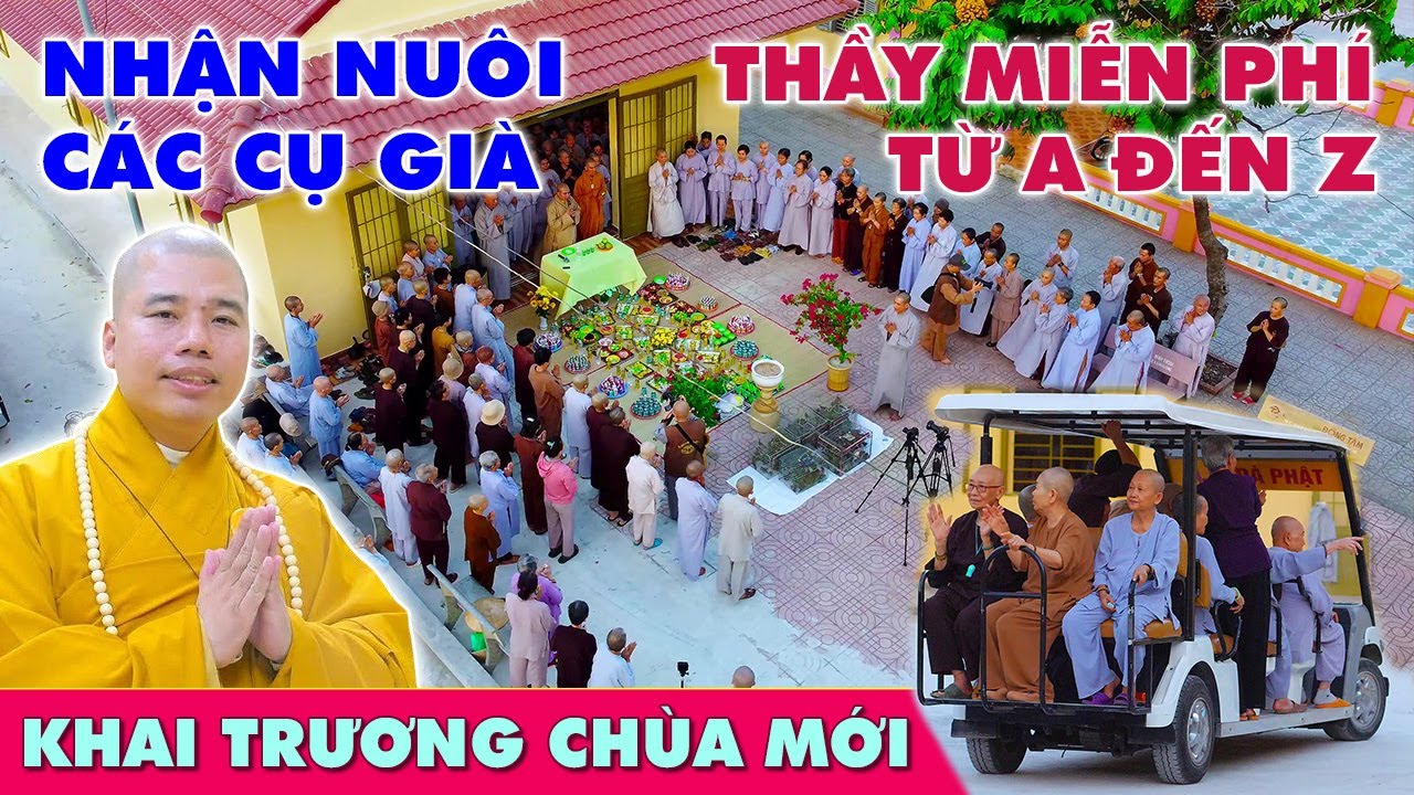 Thầy NHUẬN ĐỨC cúng KHAI TRƯƠNG đạo tràng niệm phật mới xây xong | Đại Tòng Lâm BRVT
