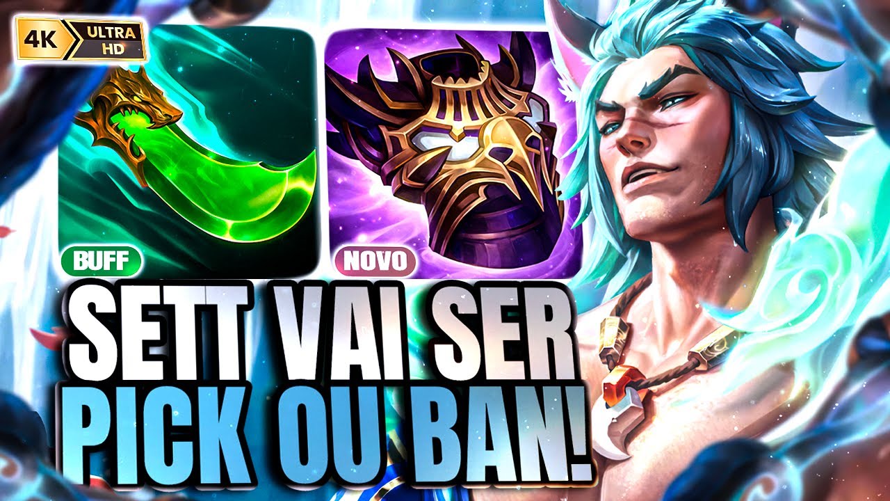 ESSE NOVO ITEM FEZ DO SETT O MELHOR CAMPEÃO DO JOGO! | LOL WILD RIFT