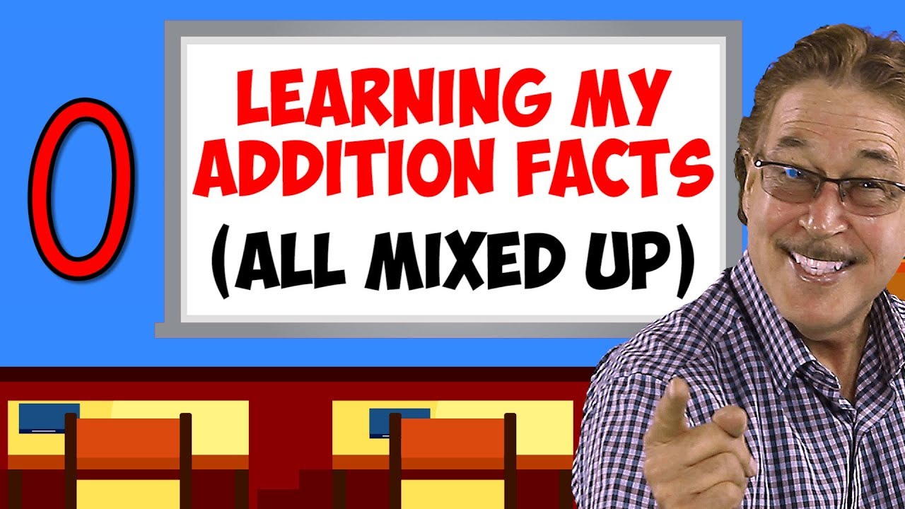 Learning My Addition Facts (All Mixed Up) | Addition Facts for 0 | Jack Hartmann