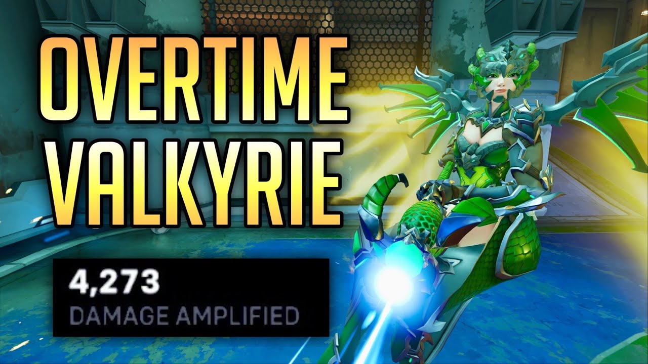 Clutch Overtime Valk!: Mercy Gameplay - Overwatch 2