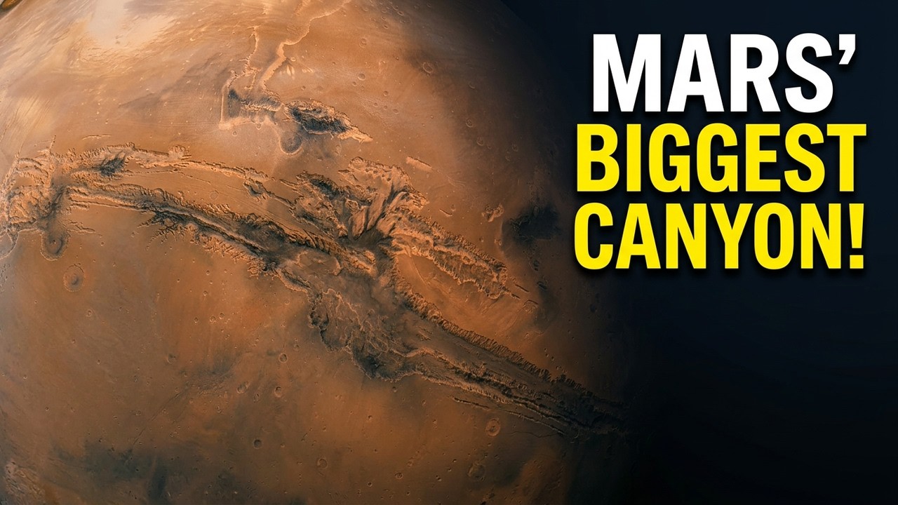 Валлес Маринерис: объяснение гигантского шрама на Марсе @sciencedawn