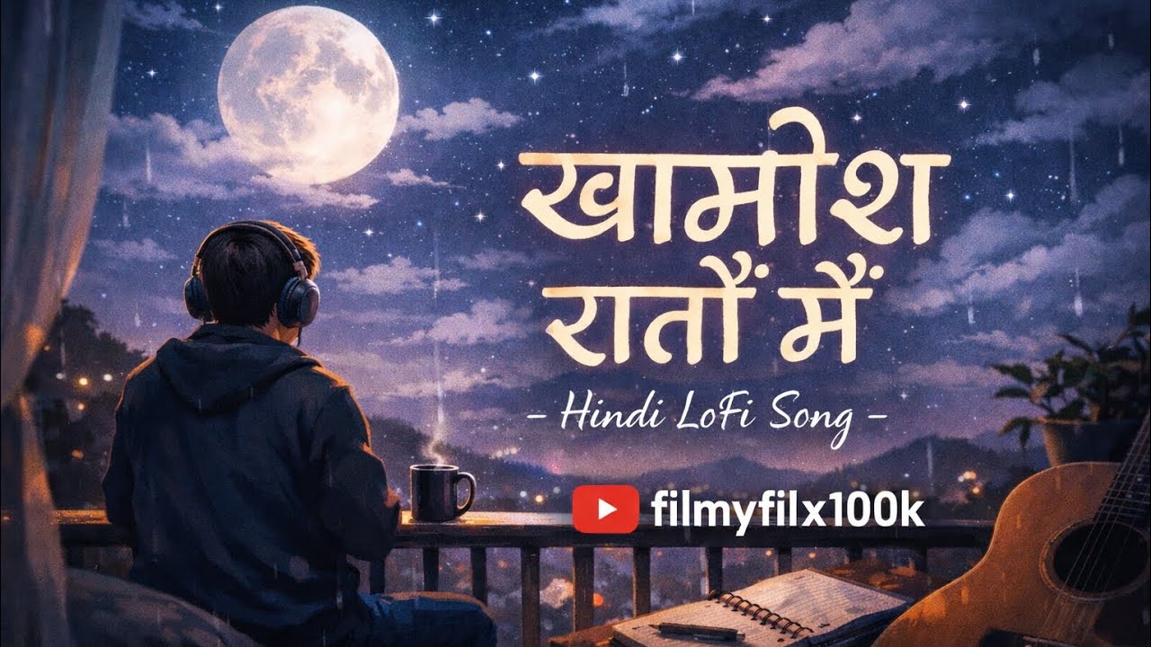 खामोश रातें, हल्की बारिश और दिल की अधूरी बातें… 🌧️🌙Headphones लगाओ और खुद को इस सुकून में खो जाने दो
