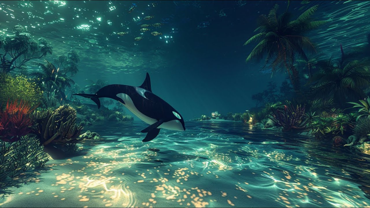 【BGM/963Hz】眠りと深い瞑想に導く、夜の海 | Night Ocean Ambience for Deep Sleep & Meditation