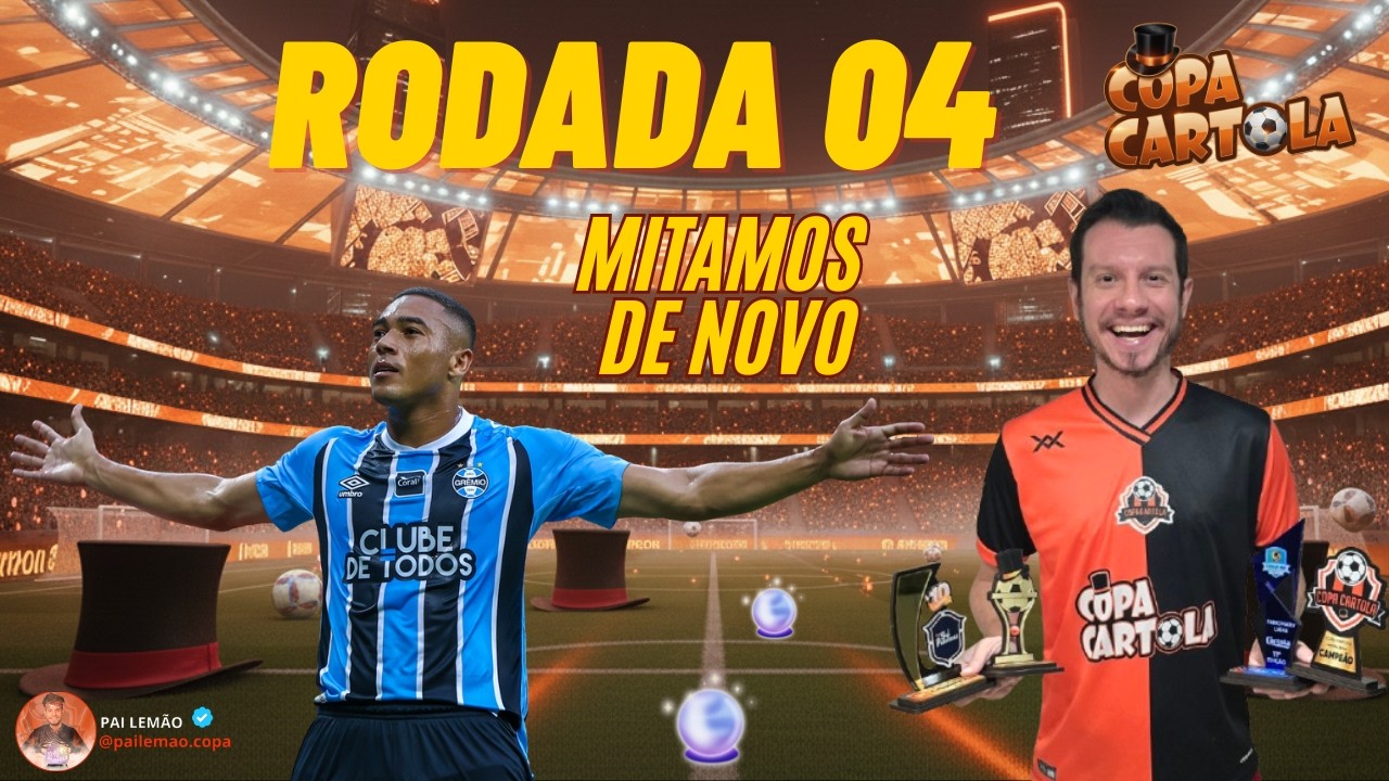 INÍCIO AVASSALADOR | DICAS RODADA 04 #CARTOLA