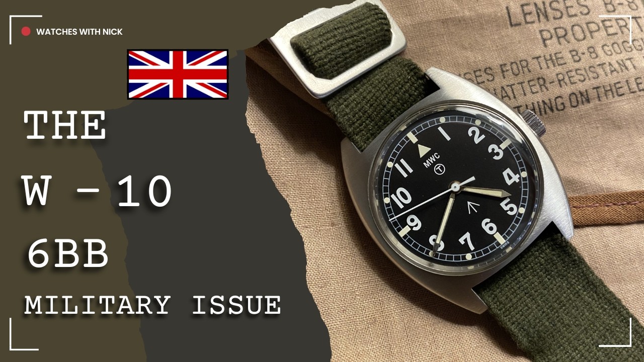 This British Military Watch Has Serious RAF History: The W-10 6BB