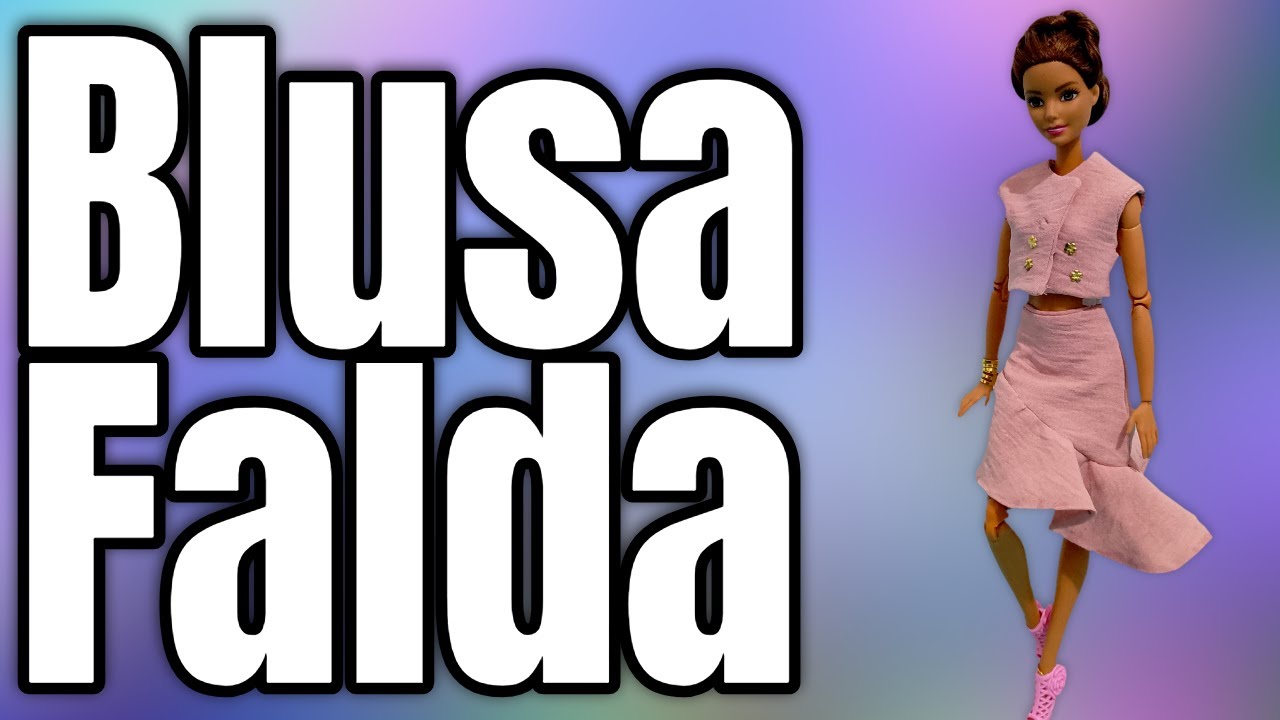 Blusa y Falda para Muñecas 5