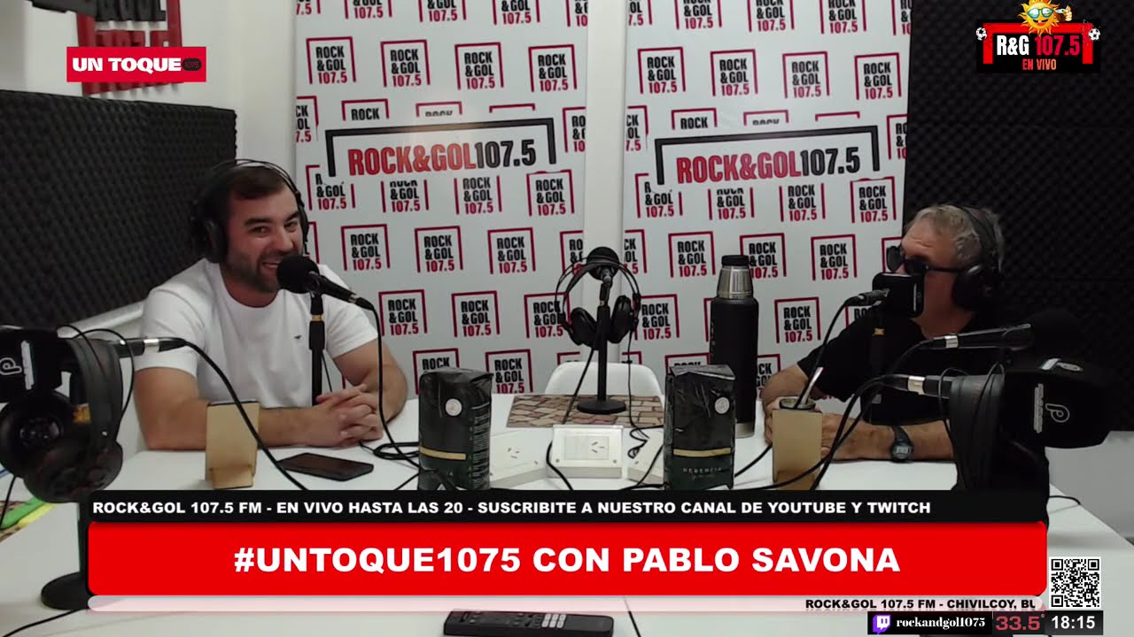 ROCK&GOL 107.5 FM - COLÓN - AT. ESCOBAR -  FINAL IDA REGIÓN PAMPEANA NORTE