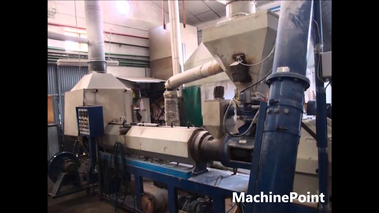 INDUSTRIE GENERALI second hand machine Compounding extruders double screw for PVC Pellets