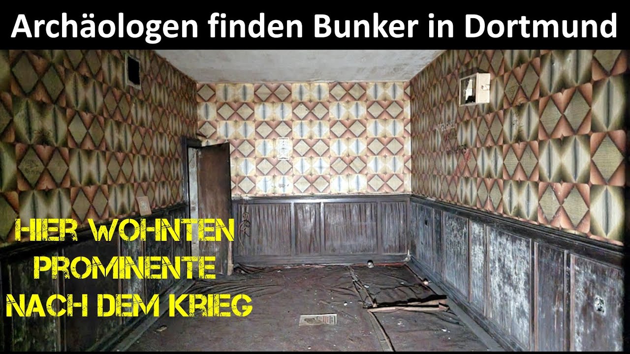 Bunker aus dem zweiten Weltkrieg in Dortmund entdeckt