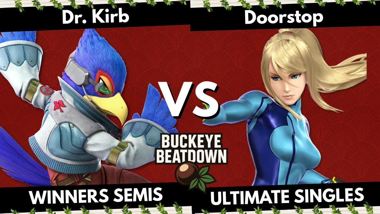 Buckeye Beatdown - Dr. Kirb (Falco) Vs. Doorstop (ZSS) Smash Ultimate - SSBU