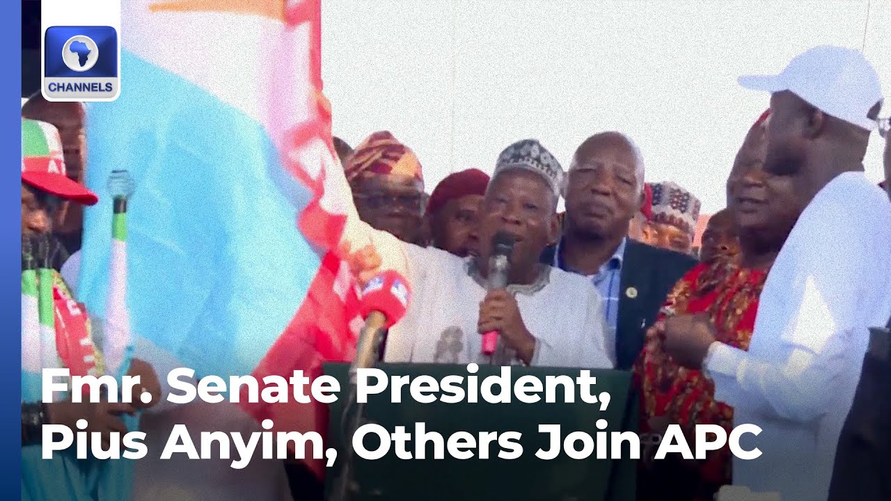 Ebonyi APC Rally: Fmr. Senate President, Pius Anyim, Others Join Party