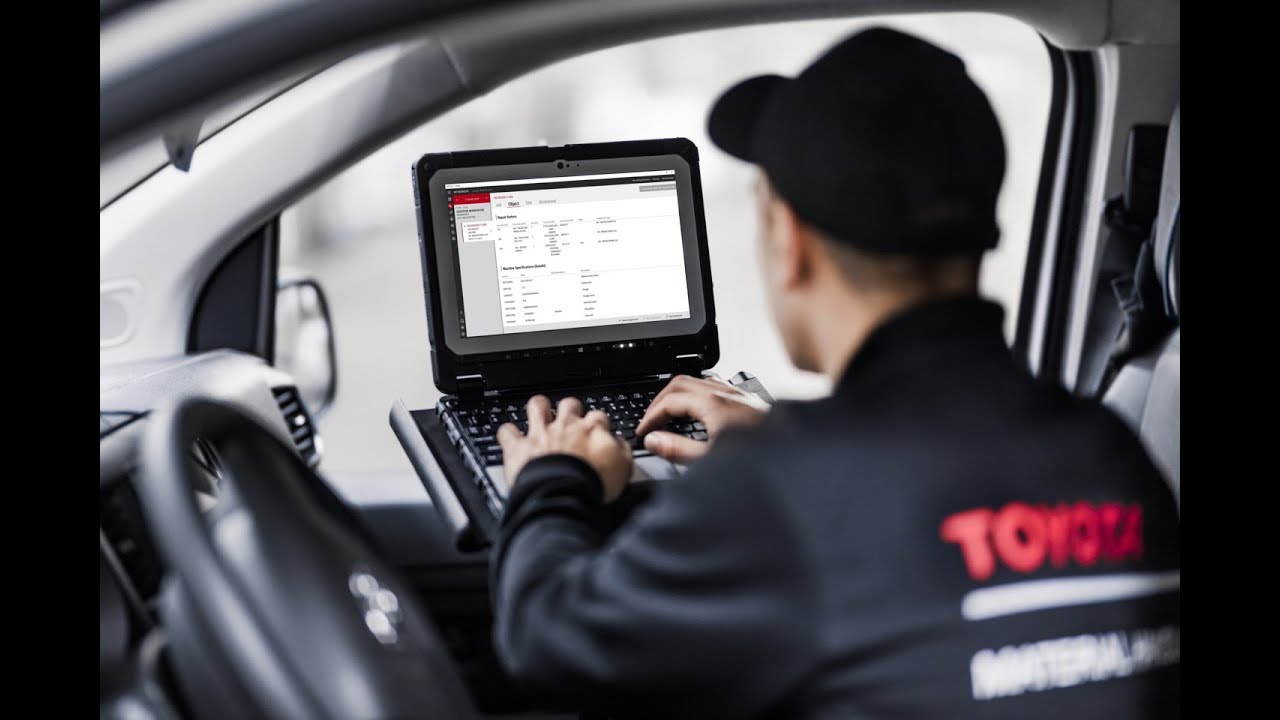 T-Stream service tool for Toyota Material Handling technicians