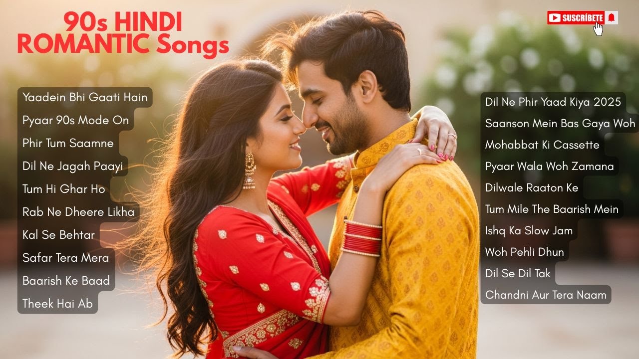 Top Bollywood Love Songs of the 90s 🎧 Most Loved Hindi Romantic Hits