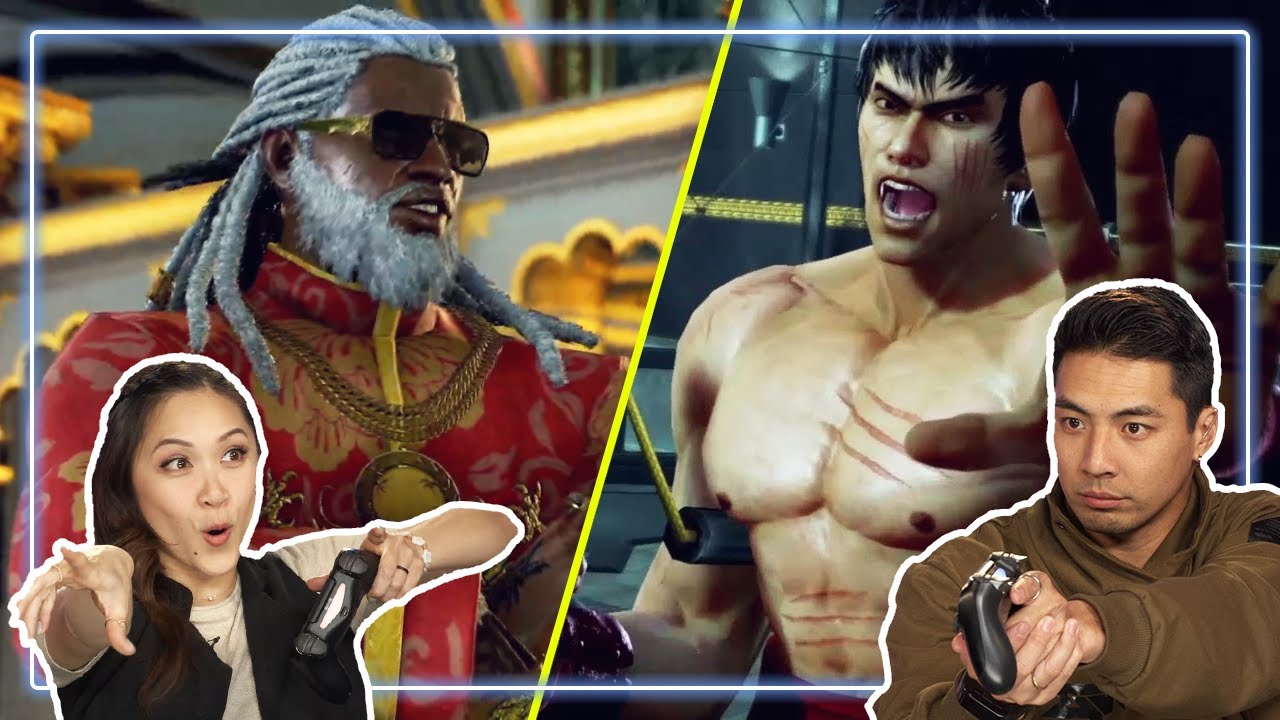 Leroy vs. Law | Martial Artists Play Tekken 7
