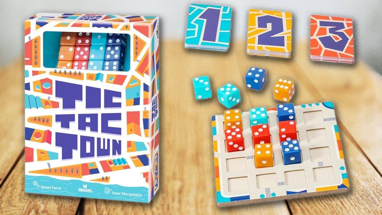 TIC TAC TOWN - Spielregeln TV (Spielanleitung Deutsch) - MOSES
