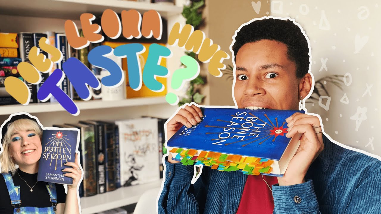bookswithleo made me read the bone season | book swap