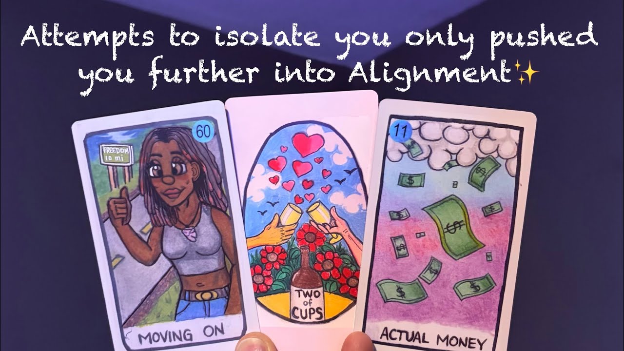 They’re all BIG mad about this😡 Their attempts to isolate you only pushed you further into alignment