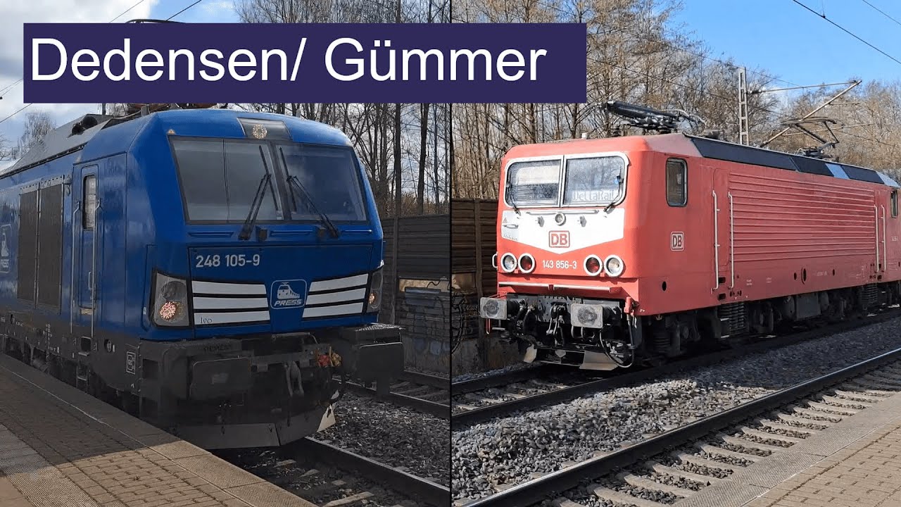 Viele Züge in Dedensen/Gümmer | 13.03.2025
