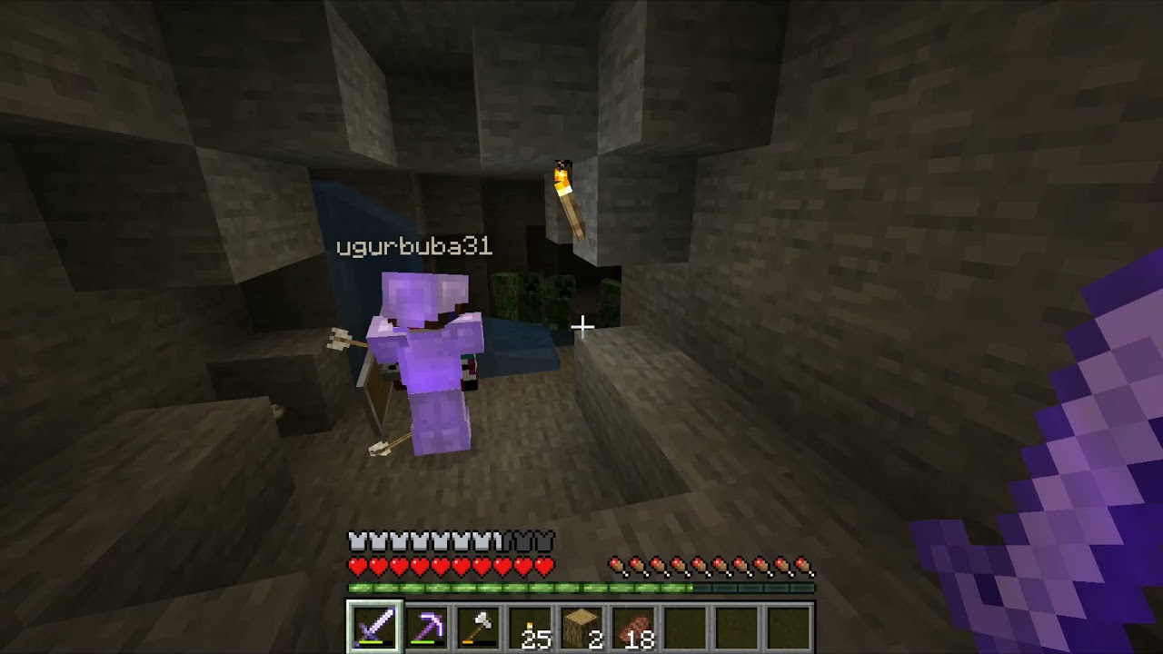 MİNECRAFT AMA CREEPERLARA MEYDAN DAYAGI ATARKEN PATLARLARSA VİDEO BİTER