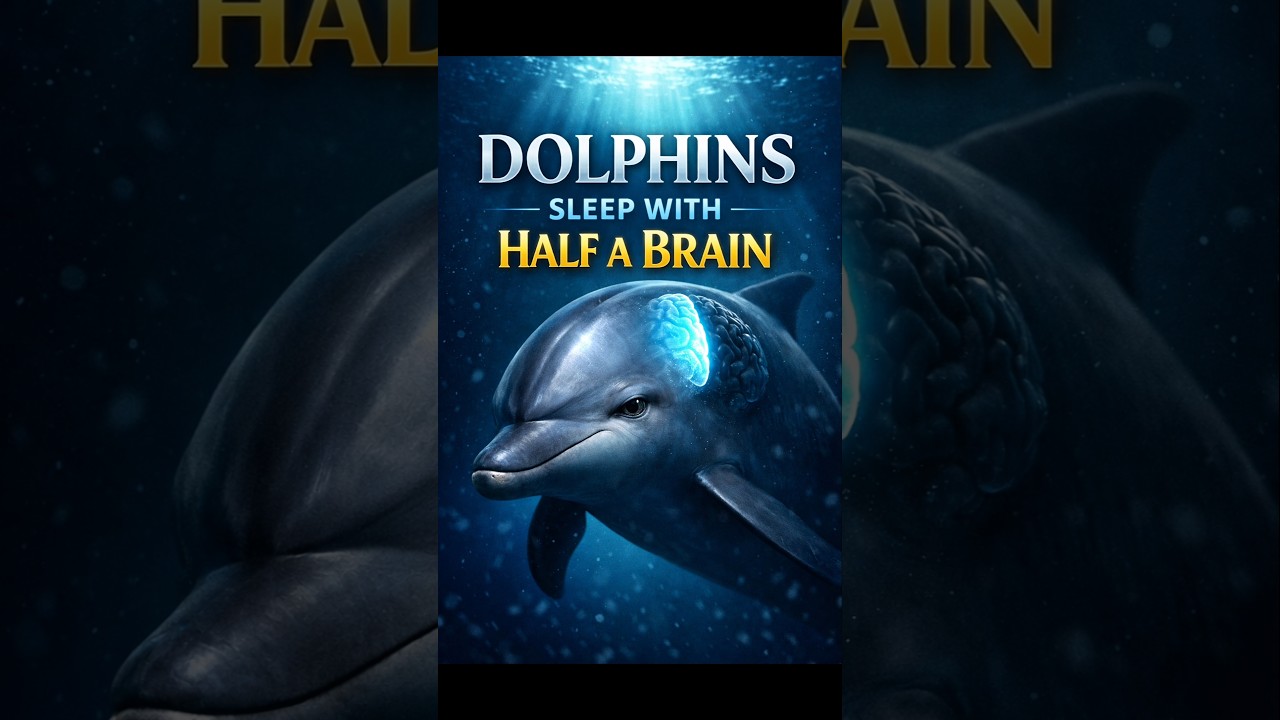 Dolphins Never Fully Sleep 😱🐬 