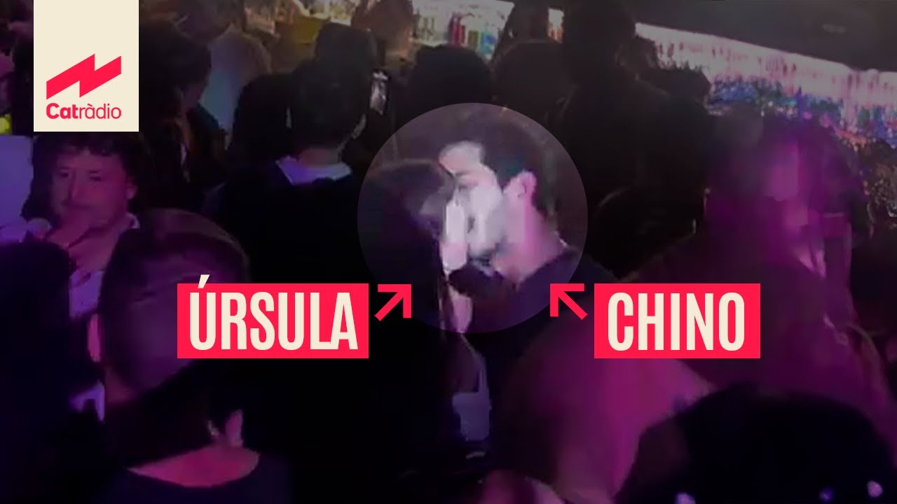 ÚRSULA CORBERÓ I CHINO DARIN: PILLATS A UNA DISCOTECA DE GRÀCIA