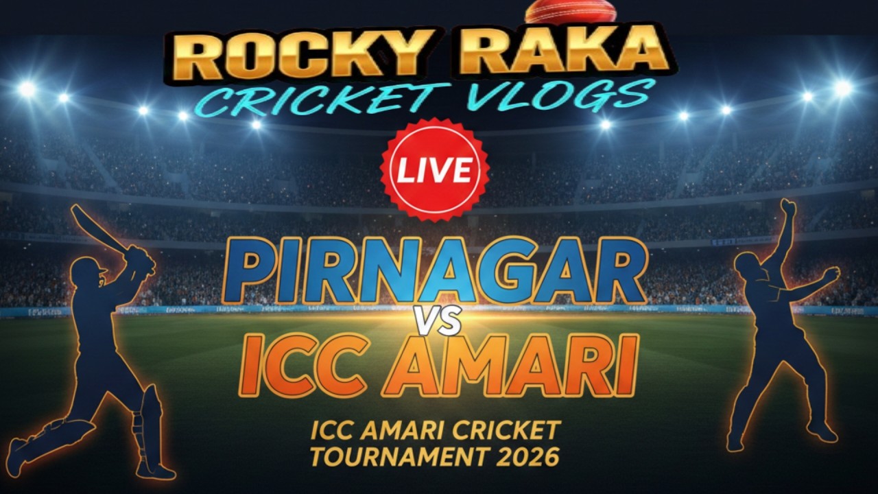PIRNAGAR VS ICC AMARI | Mari premier league live cricket match