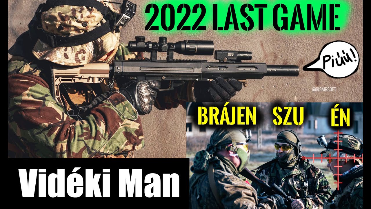 AZ &Eacute;V UTOLS&Oacute; J&Aacute;T&Eacute;KA🥳 - Airsoft  (Tiszak&eacute;cske)