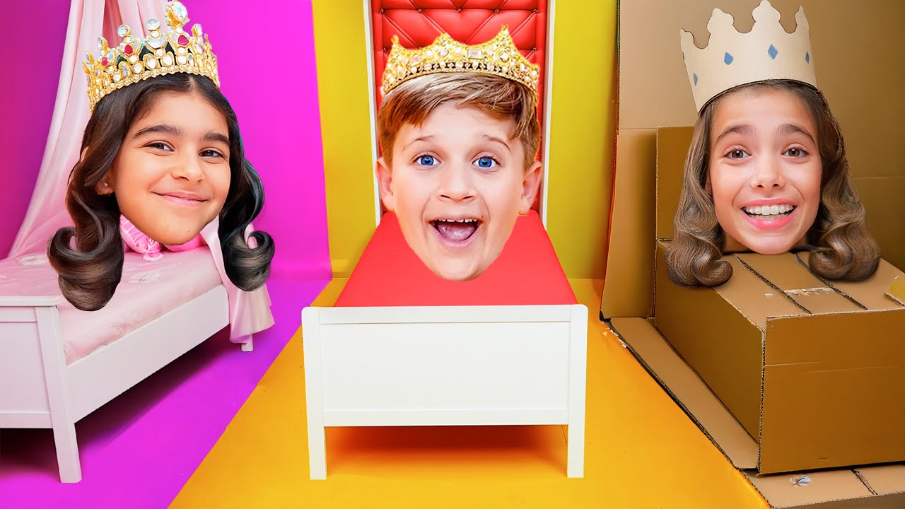 Putri Kaya vs Putri Bangkrut + Tantangan Lainnya Diana and Roma Bahasa Indonesia