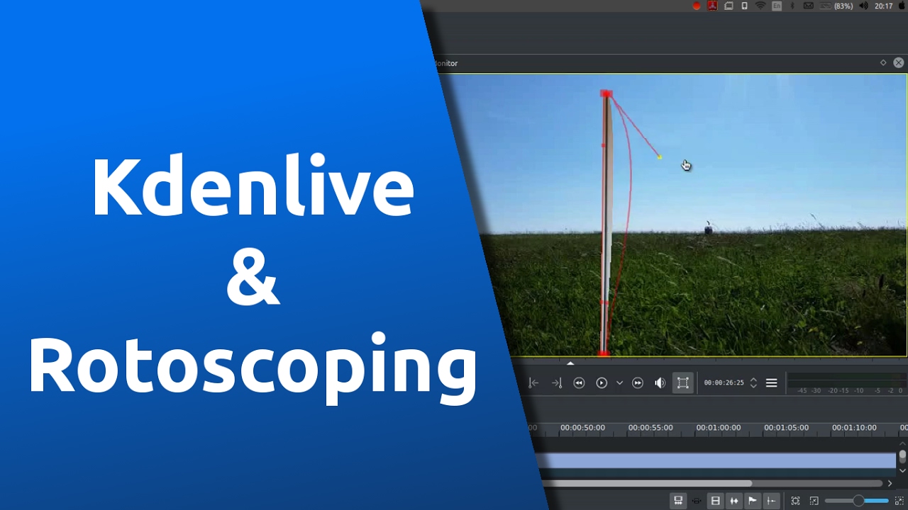 Kdenlive - A simple guide to rotoscoping.